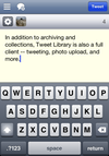 Tweeting with photo upload